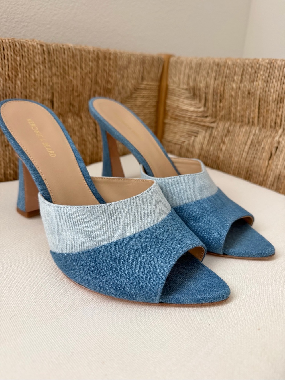 Veronica Beard ‘Thora’ Pointed Toe Slide Mule Sandal Size 8.5 NEW